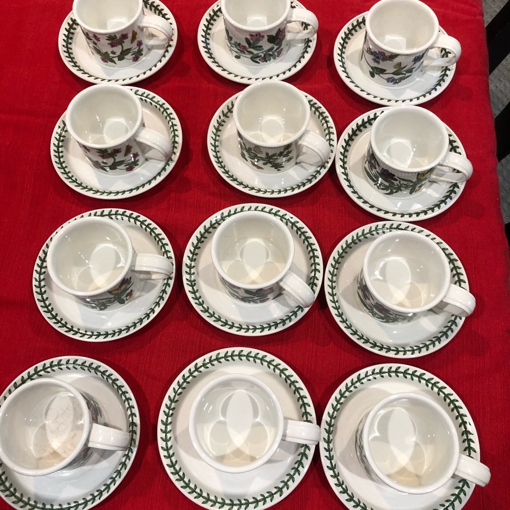 The Botanic Garden cup and saucer - Picture 4 of 12